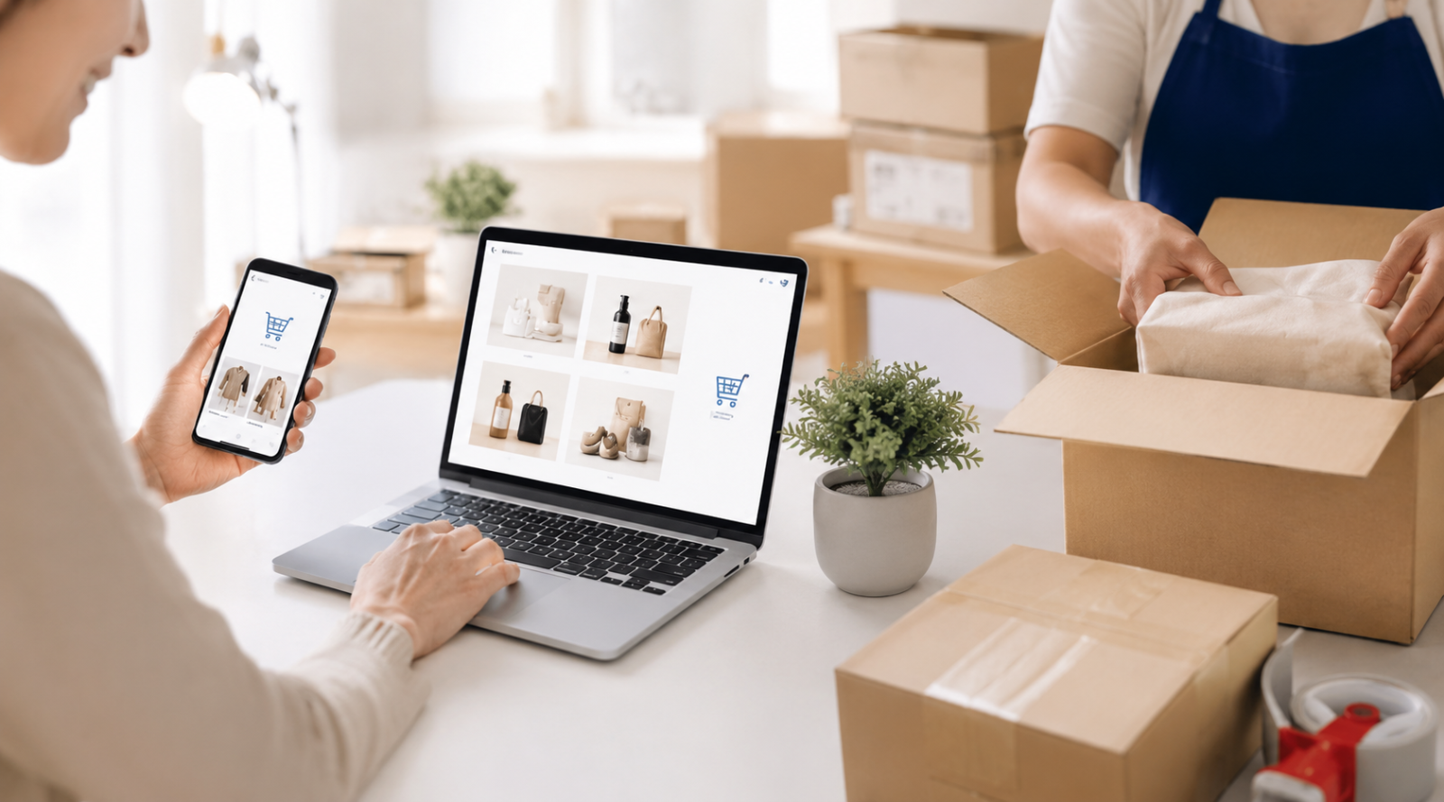 Compra online y armado de pedidos en Baluarte